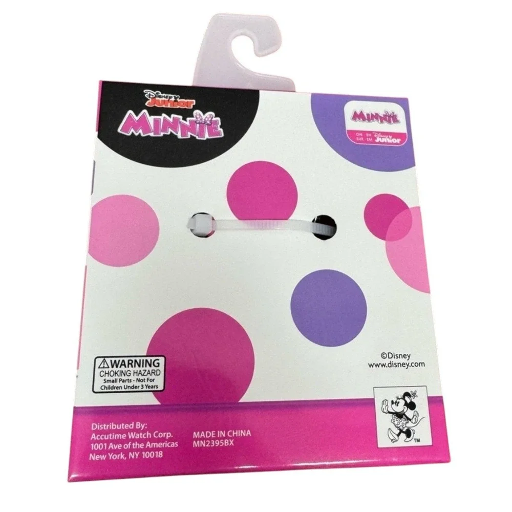 New Minnie Pink Kids Watch & Bracelet Set Disney Junior New in box ages 6 and up